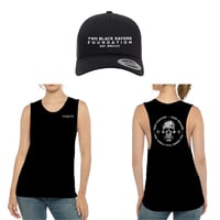 Womens Festival Muscle Tank and Hat Combo 